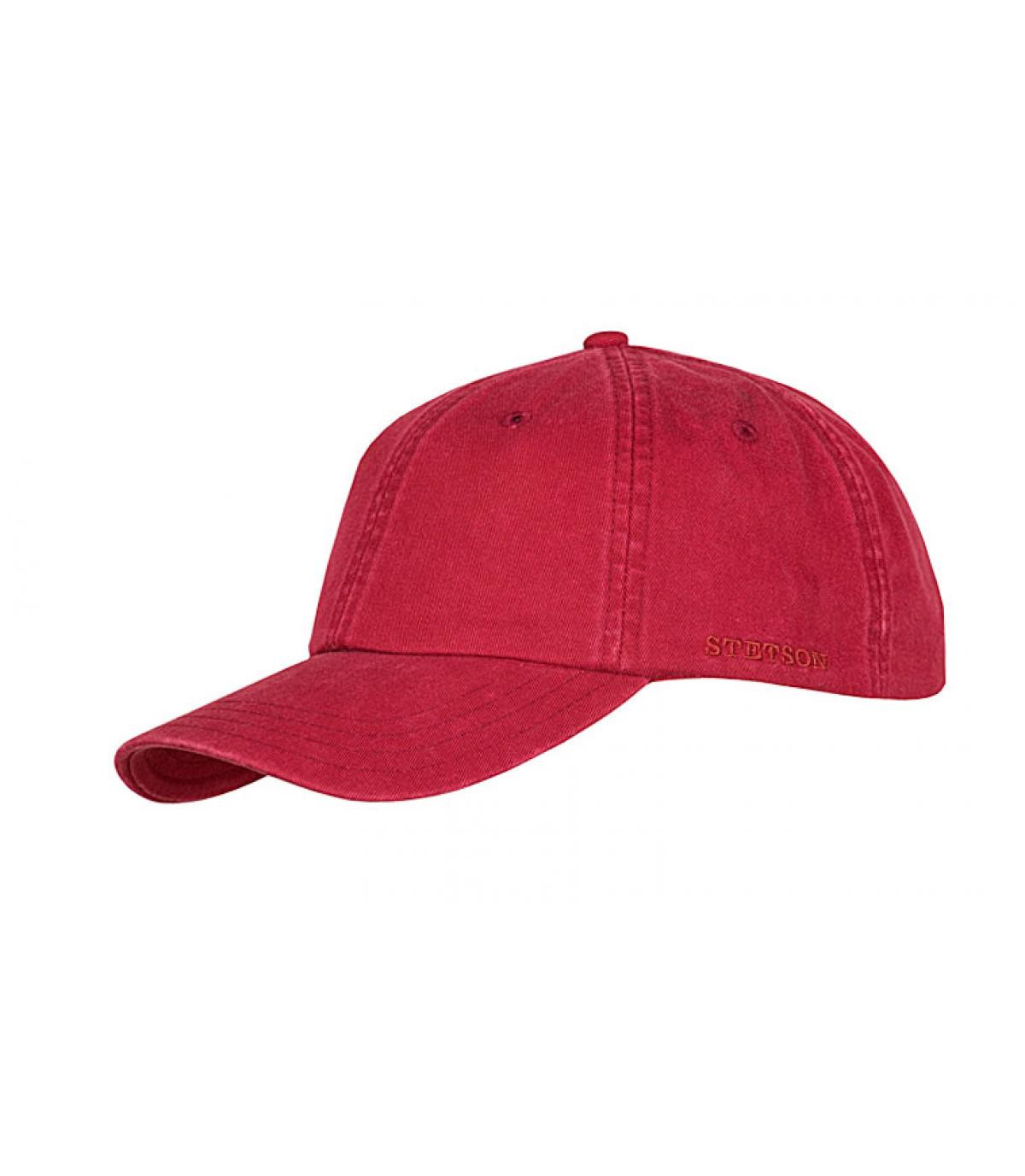 Dark red online baseball cap